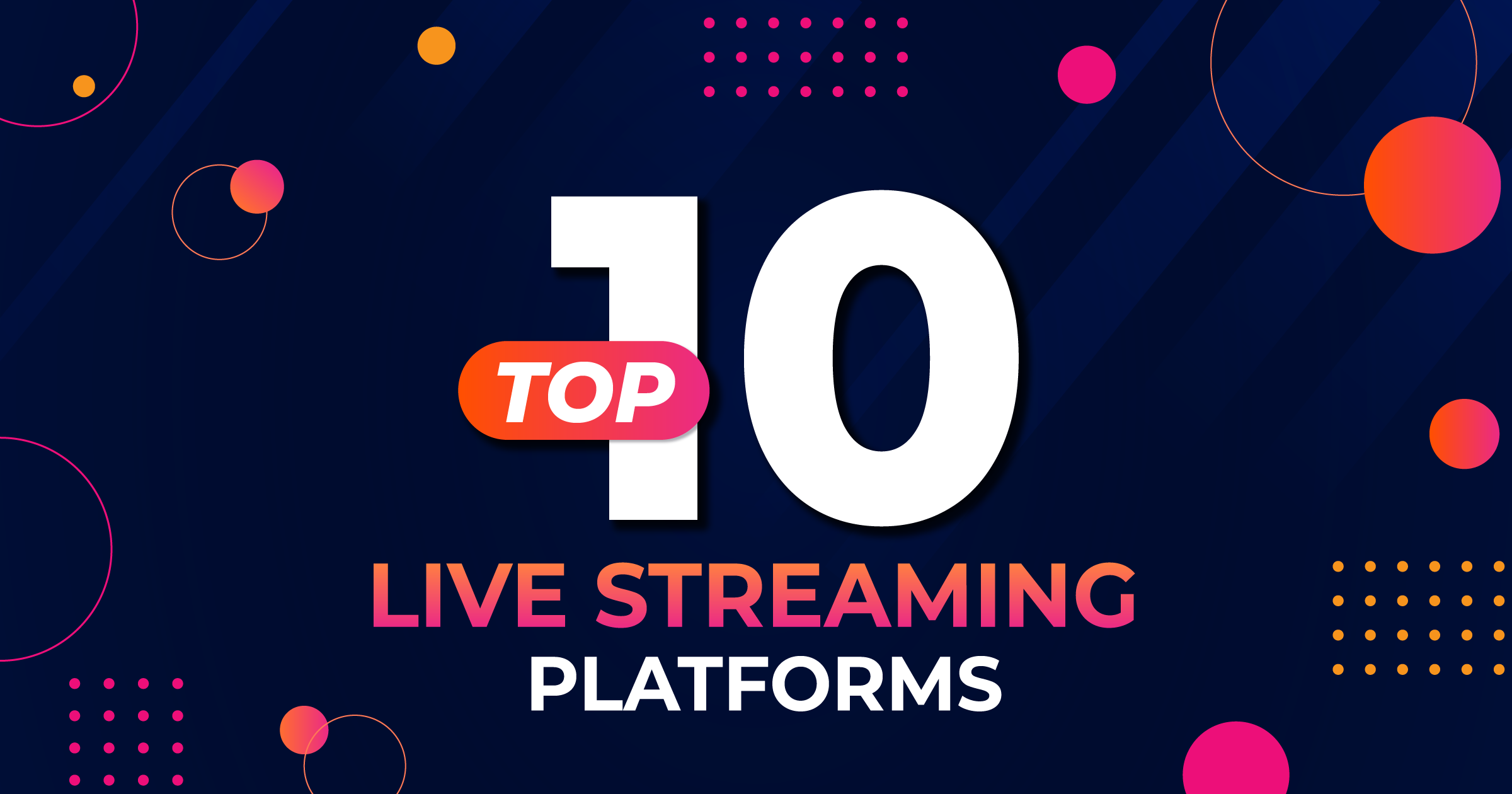 Top 10 live streaming platforms