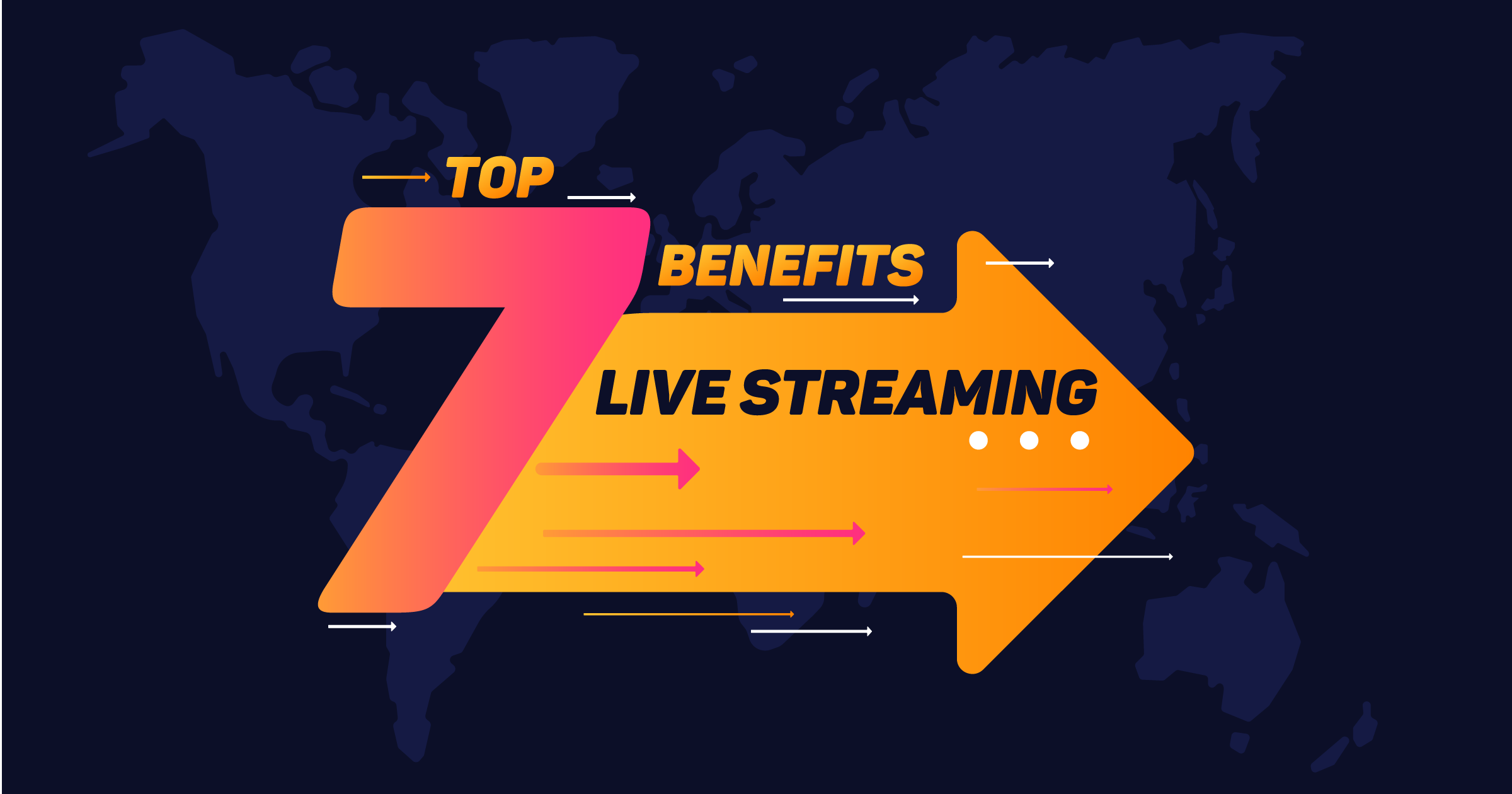 Top 7 benefits of live streaming