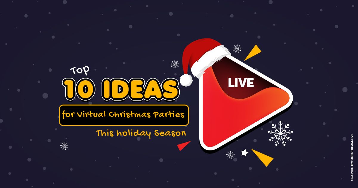 Top 10 Ideas for Virtual Christmas Parties this Holiday Season