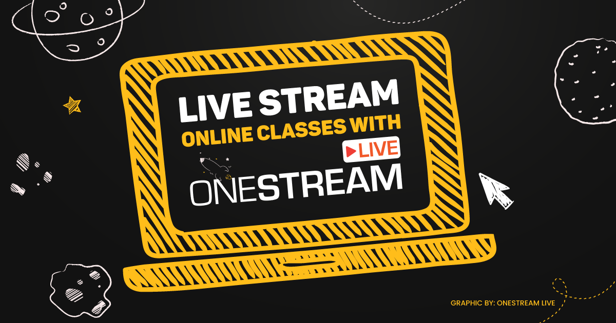Live stream online classes
