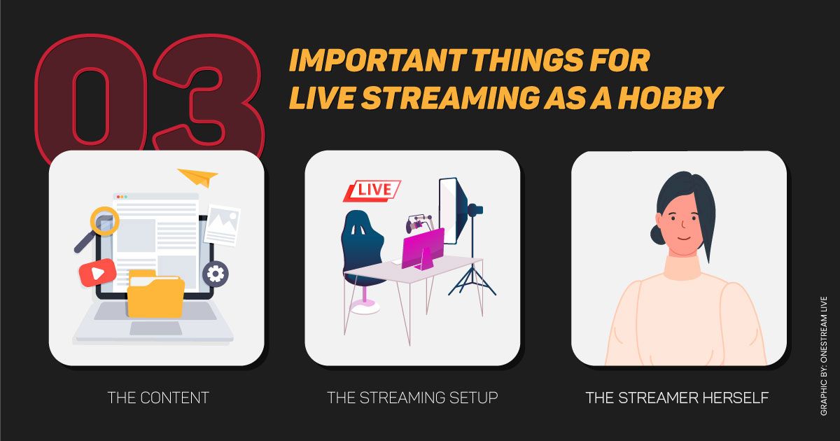 Important thing for live streaming as a hobby