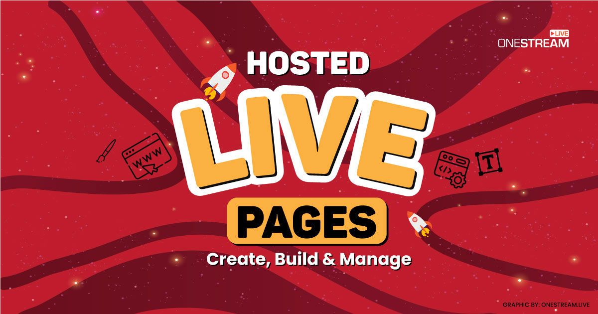 Hosted Live Pages by OneStream Live